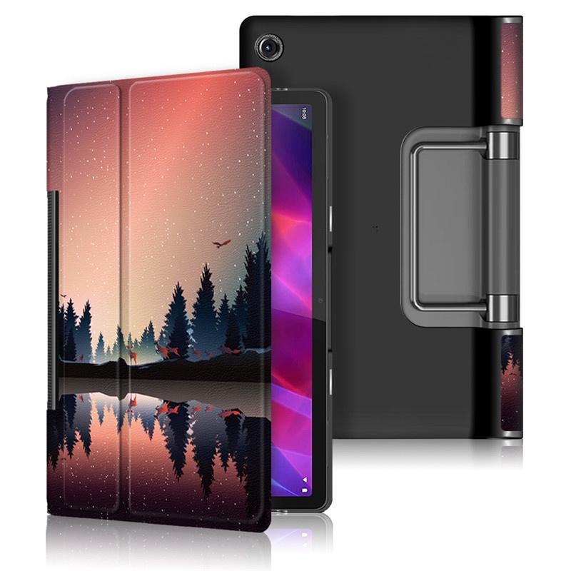 Ốp Máy Tính Bảng Da Gập Thông Minh Cho Lenovo Yoga Tab 11 YT-J706F 2021 Yaga Tab 11 YT-J606