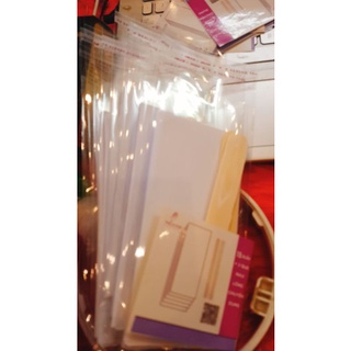 giấy wax lông que gạt