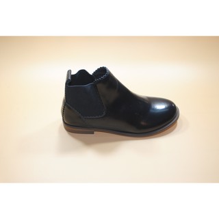 Boots - Bốt cổ chân Zara da bóng size 34