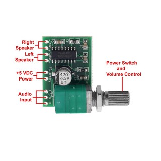 Module Khuếch đại âm thanh mini Pam8403