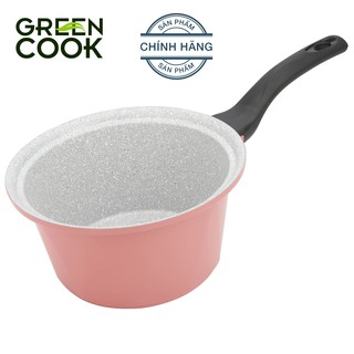 NỒI ĐÚC CERAMIC GREEN COOK GCS02-18IH 18CM