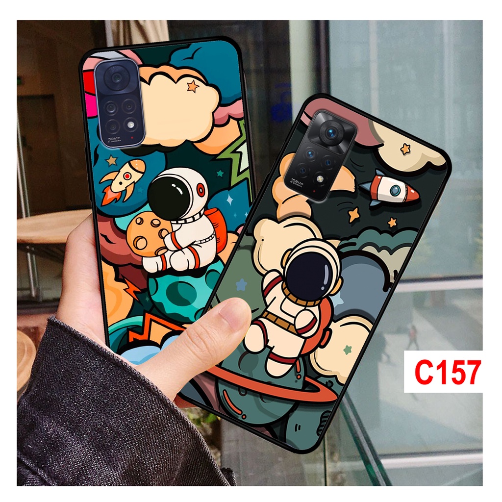 Ốp Redmi Note 11/11s - Note 11 Pro in hình phi hành gia , vũ trụ ngân hà. ốp lưng xiaomi redmi chất lượng bền đẹp.