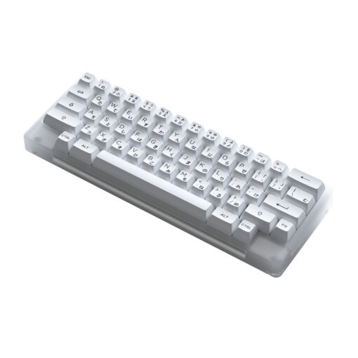 Bàn phím cơ AKKO ACR59 White/ Pink