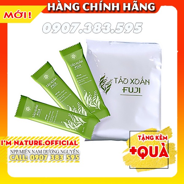 (+Quà) Tảo Xoắn Diệp Lục Fuji I’M NATURE 30g (3g/1gói 30gói)