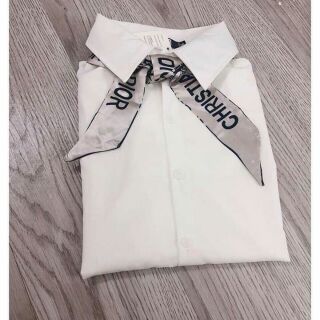 Sơ Mi Dior kèm khăn lụa