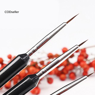 [Hàng mới về] Bộ 3 Cọ Vẽ Móng Tay Tiện Dụng