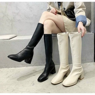 Bốt nữ đùi khoá sau cao cấp hàng loại đẹp 5 phân