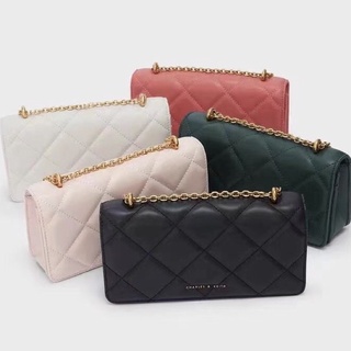 Túi Xách Nữ CNNK Cluth Ô Trám Size 18 Fullbox Xuất Dư Siêu Xinh
