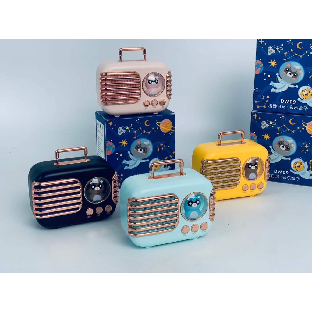 Loa Bluetooth Retro siêu cute