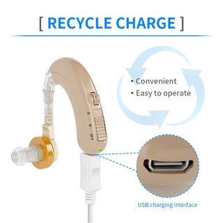 Máy trợ thính dắt tai Pin sạc Axon C-109