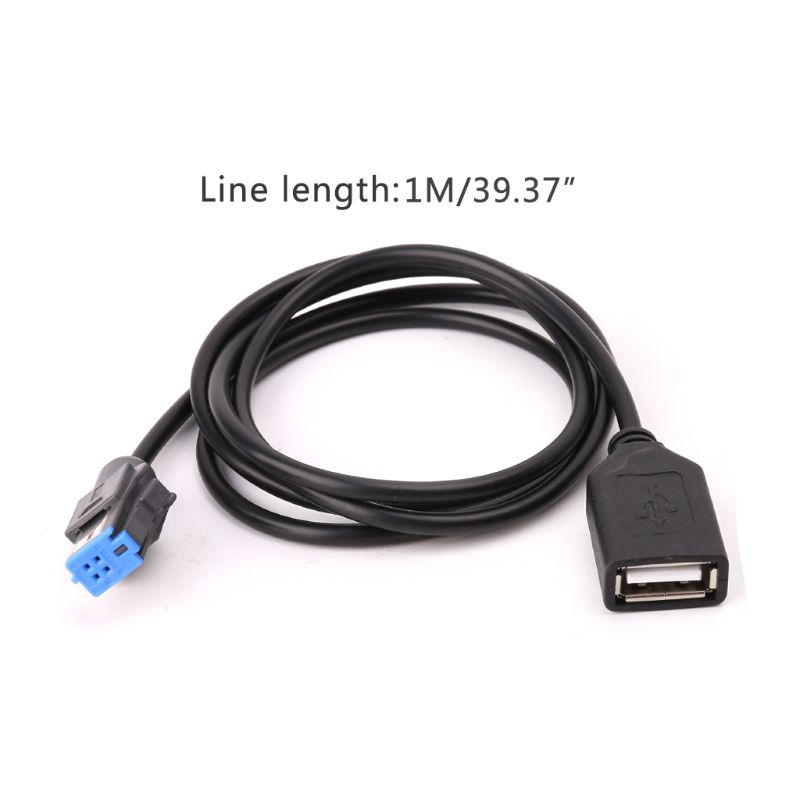 Dây cáp chuyển đổi cổng USB sang 4pin cho máy nghe nhạc xe hơi Nissan Teana Qashqai CD