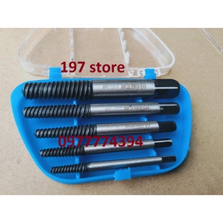 Bộ 5 chiếc Ta rô tháo ốc gẫy - TARO ren ngược