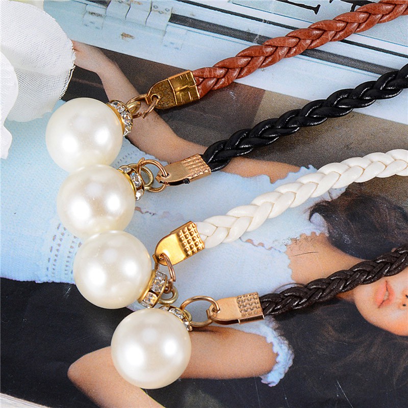 Thắt Lưng Da Dáng Dài Phong Cách Bohemian Thời Trang Cho Nữ