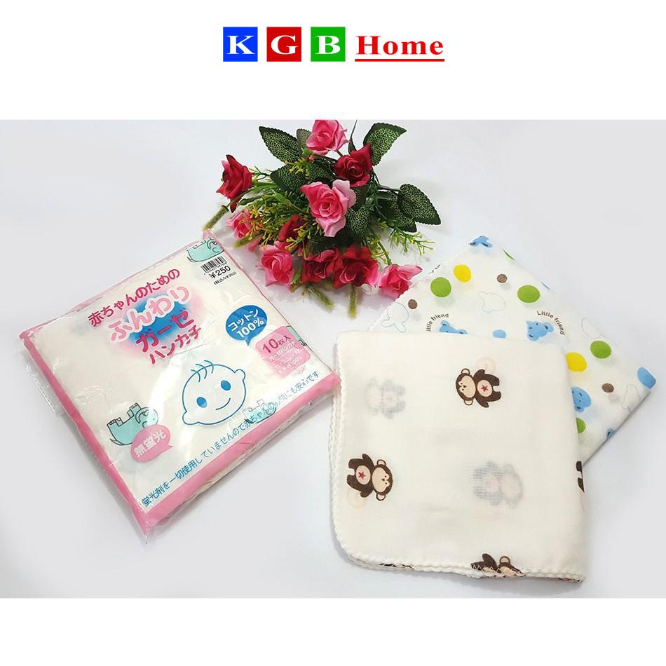 Khăn Sữa Xuất Nhật BABY Dành Cho Bé Chất Liệu Vải Mịn Màng An Toàn Cho Làn Da Trẻ Nhỏ