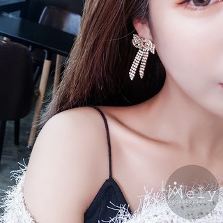 BÔNG TAI NƠ ĐÍNH ĐÁ - MELY 937