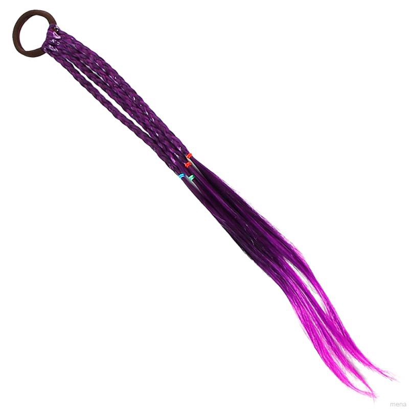 Dây buộc tóc thiết kế lọn tóc giả thời trang cho bé gái