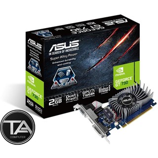 Card Màn Hình Bo Lùn Asus GT730 2Gb DDR5. Tặng kèm Chắn Bo Lùn Cho Case Đồng Bộ. - AsusGT7302Gb