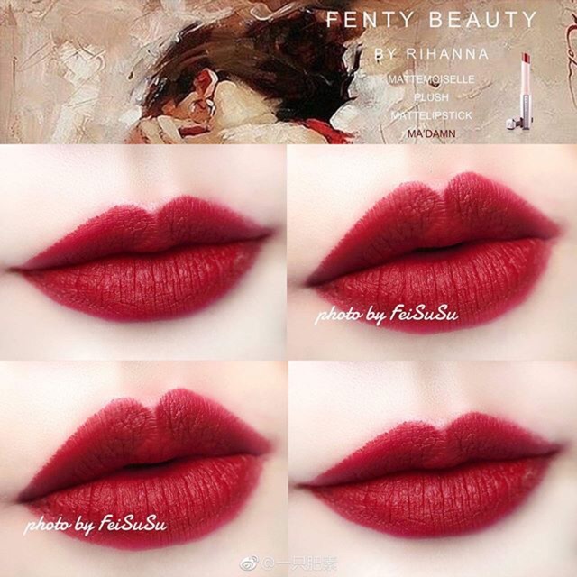 [Xả lỗ]Son Fenty Beauty Mattemoiselle Plush Matte Lipstick