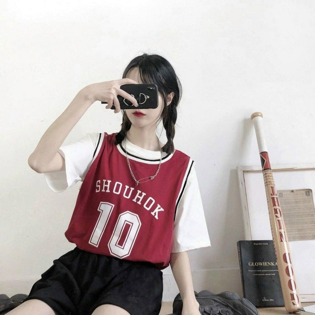 Áo raplan phong cách bóng chày phối viền siêu đẹp unisex