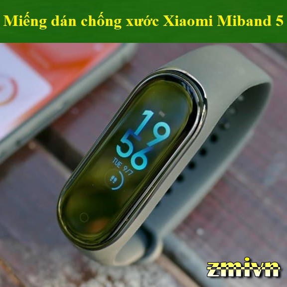 [Miband 5] Miếng dán bảo vệ màn, chống xước Xiaomi miband 5