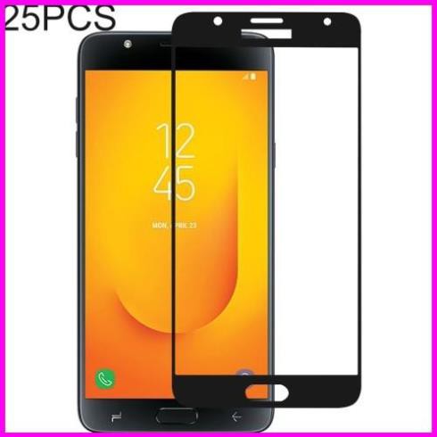 Kính cường lực samsung j7 duo 2018 full màn 5D .Tặng kèm khăn lau.