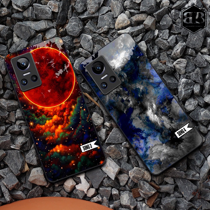 Ốp lưng kính cường lực Realme GT Neo 3 sóng