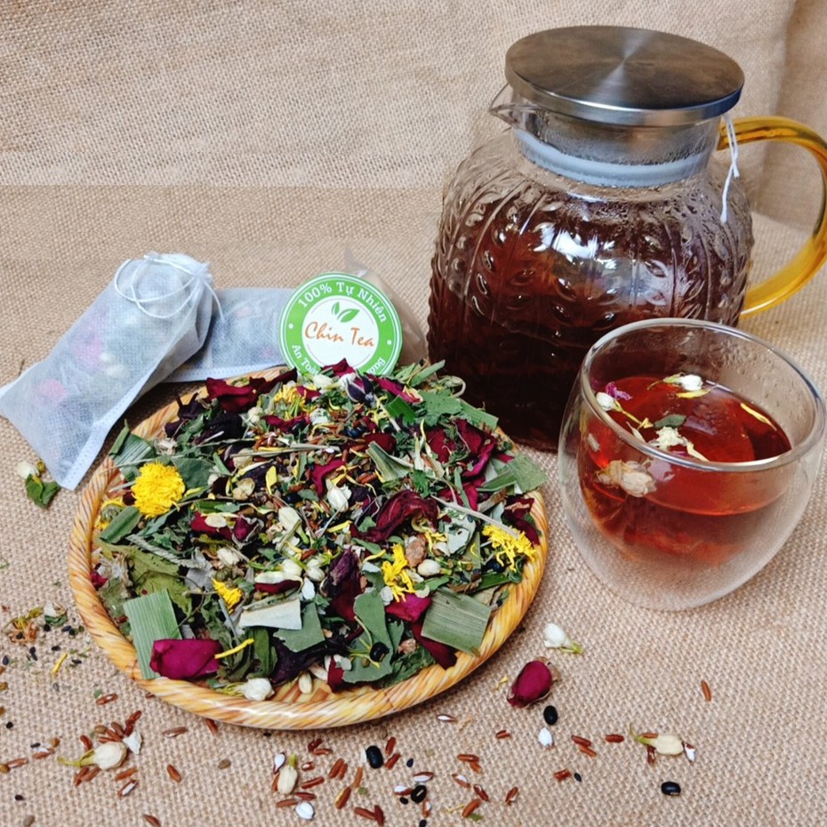 💥 (MIX 13 Thành phần) TRÀ HOA NGŨ CỐC GIẢM CÂN DƯỠNG NHAN TÚI LỌC | BigBuy360 - bigbuy360.vn