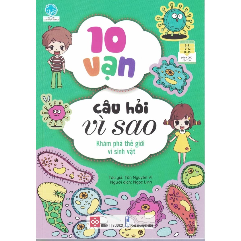 Sách - Tủ Sách Bách Khoa Tri Thức 10 Vạn Câu Hỏi Vì Sao: Động Vật - Thực Vật (Combo 5 Tập)