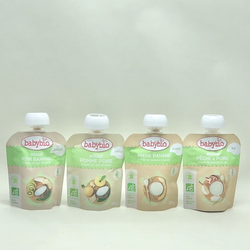 Dị Ứng Đạm Sữa Bò Sữa Chua Babybio Dừa Trái Cây Mix Bô Gạo Hữu Cơ Cho Bé Từ 6 tháng