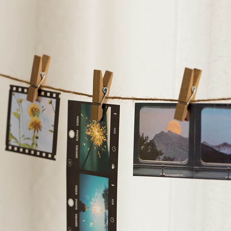 Sticker vintage ảnh phong cảnh retro aesthetic hình dán decor trang trí sổ planner bullet journal dụng cụ dán Wind Stop