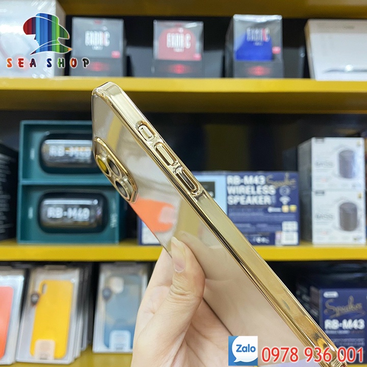 Ốp lưng nhựa dẻo iPhone X, XS, XR, XS Max - Chính hãng K&amp;T - VIỀN BÓNG -LƯNG TRONG SUỐT- Kính cường lực
