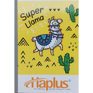 [Freeship50k] Vở Haplus Time Kẻ Ngang 200 Trang Super Lama
