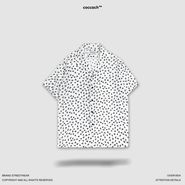 Áo sơ mi nam nữ cao cấp Heart CCS62 by COCCACH