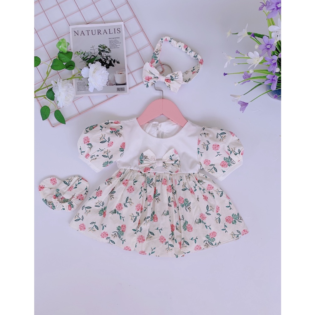 [ CÓ QUÀ TẶNG 🥰] Body váy cho bé đầy tháng, thôi nôi