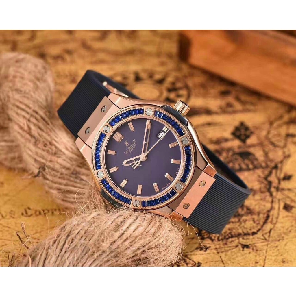 [FULL BOX] [Đủ Màu] Đồng Hồ Nữ HB BIGBANG Viền Đá-34mm- máy quazt , Chống Nước- Bảo Hành 24 Tháng | BigBuy360 - bigbuy360.vn