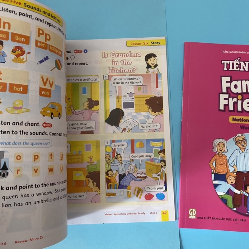 Tiếng Anh Lớp 2 FamilyAndFriends