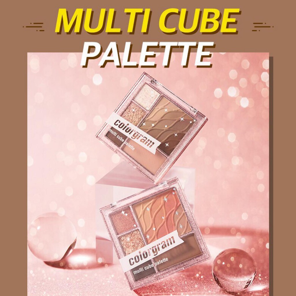 Phấn mắt COLORGRAM MULTI CUBE PALETTE