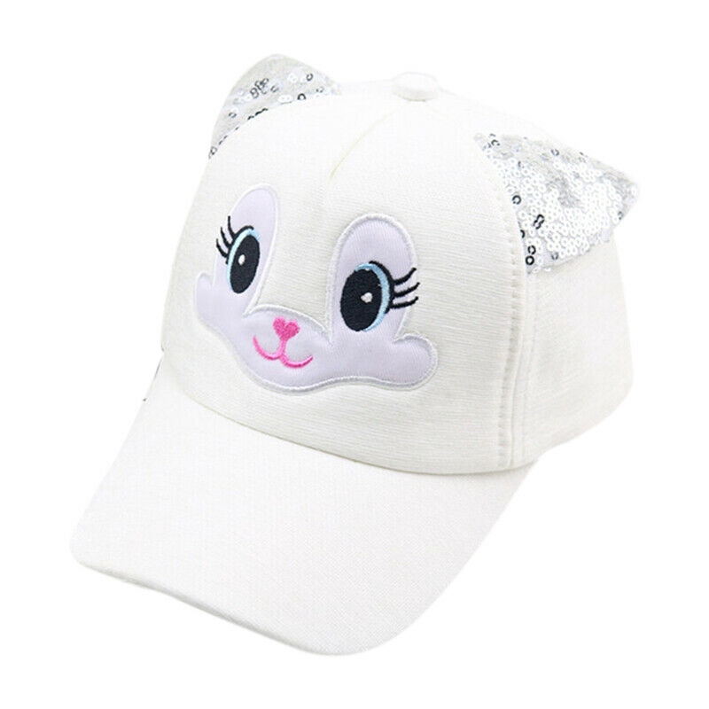 Mũ lưỡi trai đính tai mèo dễ thương cho bé