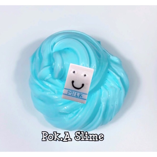 Slime Blue Milk - chất Thick &amp; Glossy