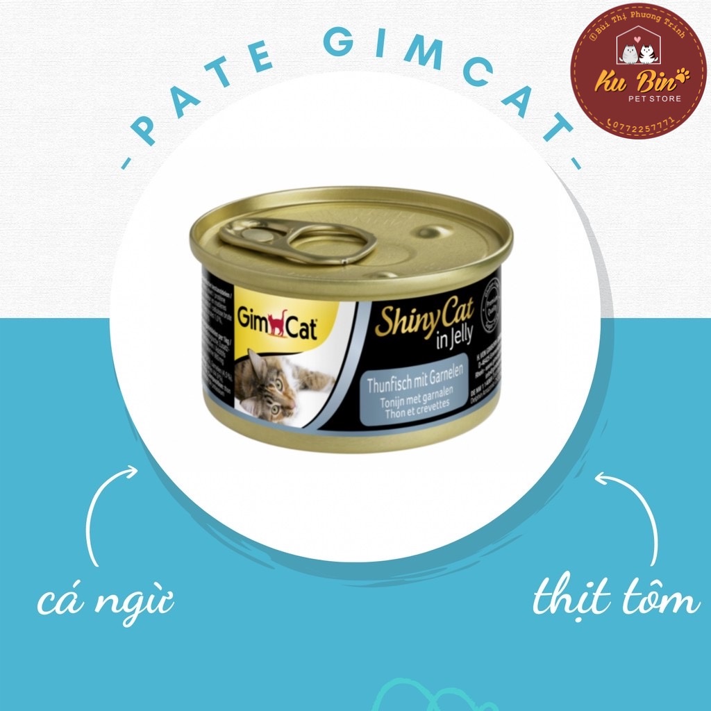 Pate Gimcat lon 70g cho mèo