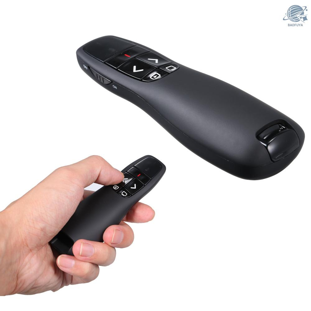 BF 2.4G Wireless Presenter Page Turner Laser Pointer Presentation PPT Powerpoint Clicker with USB Receiver Remote Control Flip Pen