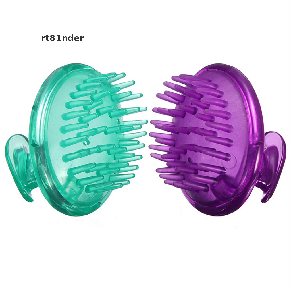 [Hàng mới về] Lược silicon mát xa da đầu khi tắm tiện dụng
