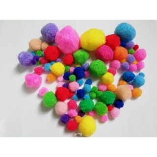 Pom pom 100 viên đủ size