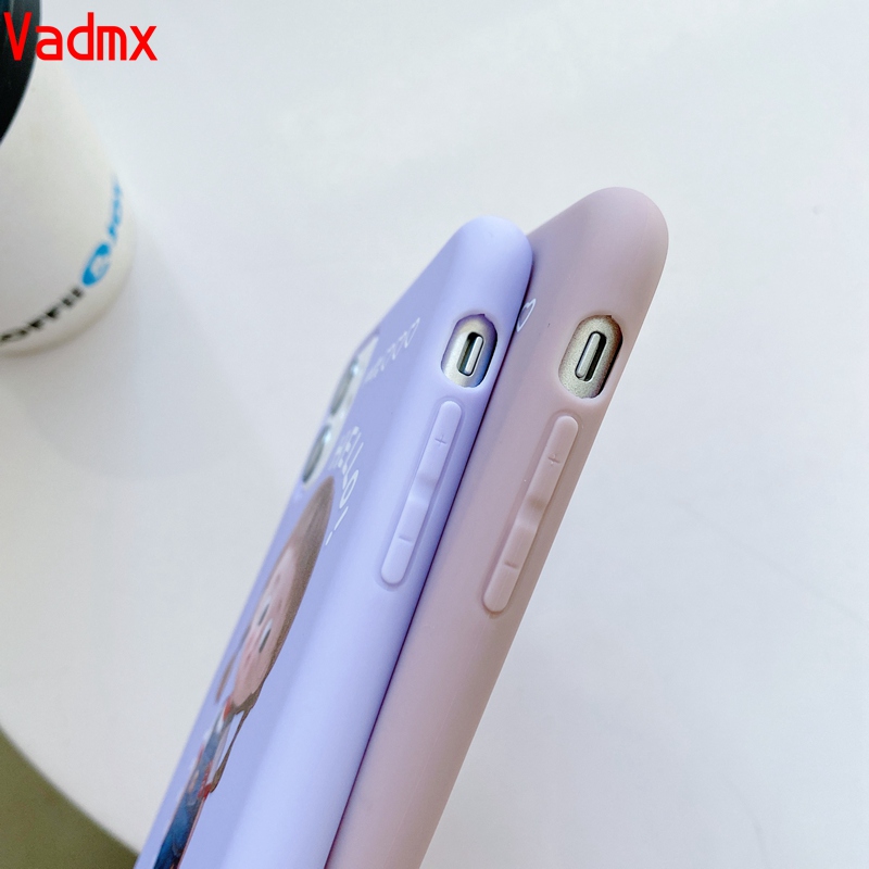 Ốp điện thoại hình cô bé hoạt hình cho OPPO A31 A9 A5 2020 A92S Reno Realme X2 XT X AX7 F11 2 F9 Pro A83 F1s A57 A39