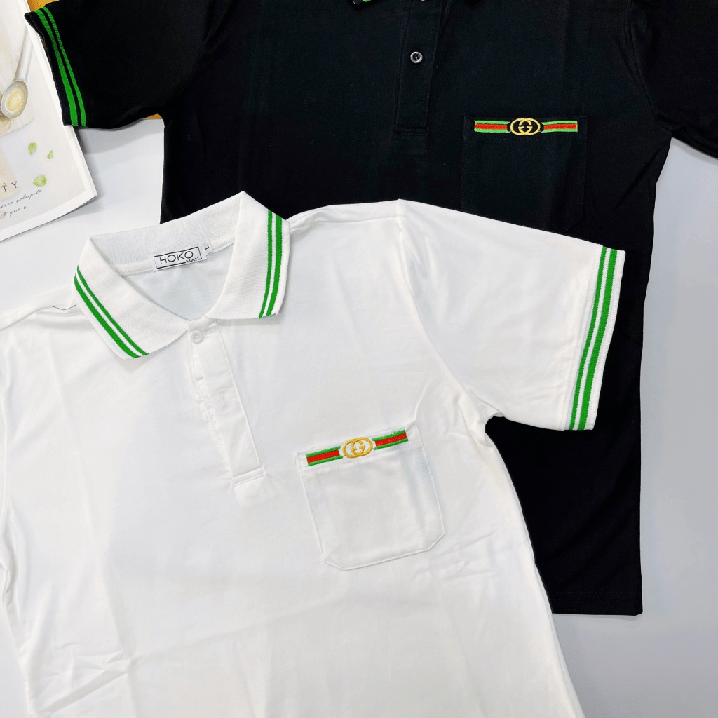 Áo Thun Polo Nam Phối Túi Chất Cotton Cao Cấp Phong Cách Sang Trọng Bảnh Bao Siêu Hot [NEW UNISEX]