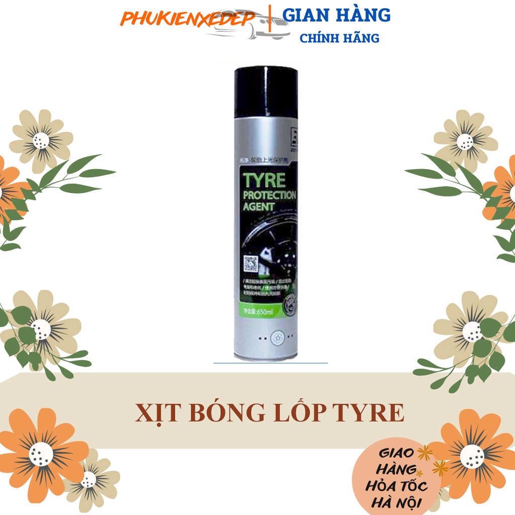 Dung Dịch Làm Bóng - Làm Mới Lốp Xe ⚡FREESHIP⚡Cho Ô Tô, Xe Máy Cao Cấp