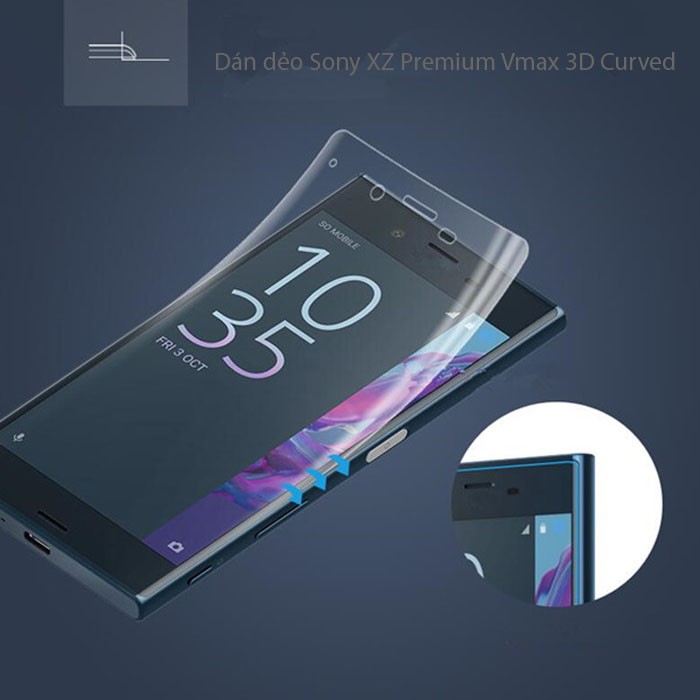 Miếng dán Vmax dẻo Sony Xperia Xa1 Utral full màn hình ( Chính hãng )