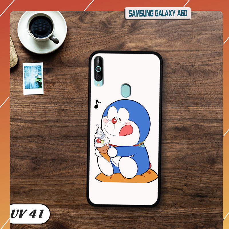 Ốp lưng nhám viền dẻo Samsung Galaxy A60 in hình