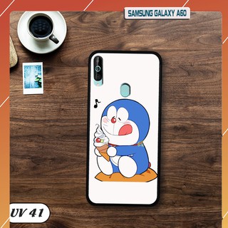 Ốp lưng nhám viền dẻo Samsung Galaxy A60 in hình