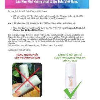 Lăn khử mùi Scion [ HÀNG CHÍNH HÃNG 100% ]